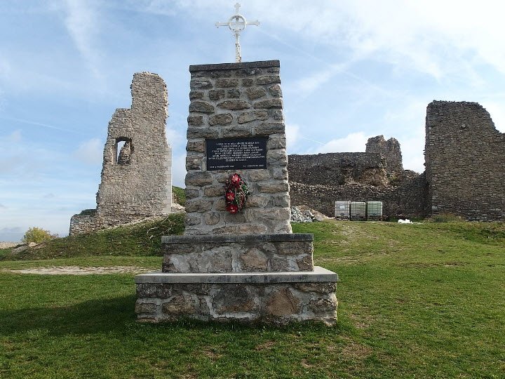 Branč Castle Ruins, Podbranč, Slovakia, Slovakia